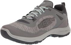 KEEN Women's Terradora Flex Waterproof Hiking Shoe, Steel Grey/Cloud Blue, 6 UK