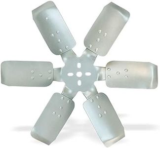 Flex-a-Lite Belt Driven Race Fan, 18-Inch Steel Blade, Silver