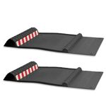 Maxsa 37358-2PK Park Right 21" x 11" x 2" Parking Mat, Black
