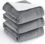 Aisbo Sherpa Fleece Throw Blanket K