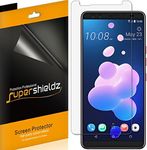 (6 Pack) Supershieldz for HTC (U12 Plus) Screen Protector, High Definition Clear Shield (PET)