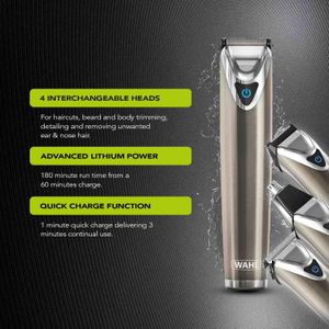 Wahl 9-in-1 Multigroomer – All-in-One Beard, Hair & Body Trimmer