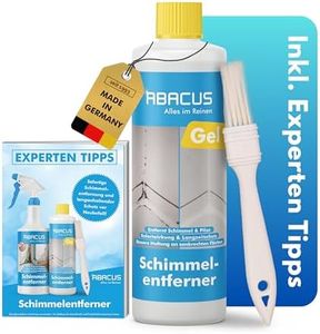 ABACUS® Schimmelentferner Gel mit Pinsel, Antischimmel mit Hafteffekt gegen Schimmel und Stockflecken, konzentriertes Anti-Schimmel-Gel wirkt innerhalb Minuten 1x500ml Schifo (2432)