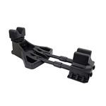 BOOSTEADY Shooting Rest for Rifles, Adjustable Front & Rear Shooting Bench Rest,Non-Slip and Durable Construction Shooting Rest for Sighting in Rifles and Shooting Outdoor Range (Black)