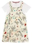 Disney Girls Toy Story T-Shirt and Pinafore Dress Set Kids Outfit Set Multicolor 6