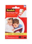 Scotch Book Tape, 2 x 540 Inch (845-R)