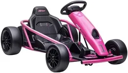 Aosom 24V 8.1 MPH Electric Go Kart,