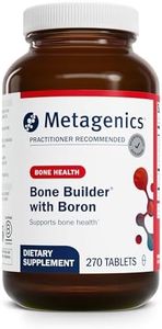 Metagenics Bone Builder with Boron - Bone Strength Supplement* - Comprehensive Mineral Support* - with Boron, Calcium & Phosphorus - Non-GMO - Gluten-Free - 270 Tablets