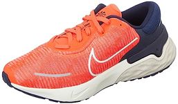 Nike Mens Renew Run 4-Bright Crimson/White-Hot Punch-Obsidian-Dr2677-600-10Uk Running Shoes, Small