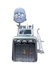 Beautrix Aesthetics 8 in1 Hydra Facial Machine, Professional Skin Care Device with LED Mask, RF Handle, Ice Hammer, High Frequency Treatment