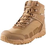 FREE SOLDIER Men's Hunting Boots Tactical Combat Military High Top Boots for All Terrains for Hiking Work