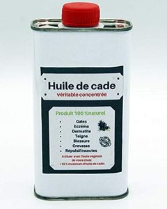 Huile de cade véritable concentrée 500 GR