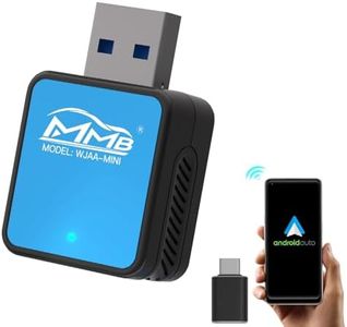 MMB - Adaptador inalámbrico para Coche Android para Coche, Convierte el Coche Android en inalámbrico, conexión de Coche de 5 GHz, WiFi, Mini Carplay, Adaptador inalámbrico Android