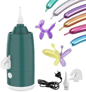 Nestling pompa elettrica per palloncini lunghi, 100W pompa elettrica, pompa per palloncini portatile,gonfiatore elettrico, pompa a palloncino elettrica per il partito, compleanno e decorazione