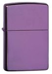 Zippo Lighter, High Polish Purple, Regular