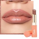 Oulac Brown Moisturising Lipstick -Matte Lipstick for Women, Orange Nourishing Lip, Satin Matte Finish, Creamy Texture, Highly Pigmented, Enriched with Shea Butter, Vegan, 4g SG04 Be Mine