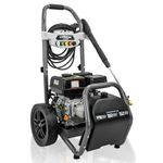Hyundai 3400psi / 234 bar Petrol Pressure Washer, 9L/min, 7hp, 210cc with 10m Hose & Detergent Tank with 3 Year warranty