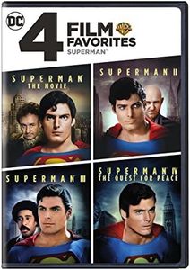 4 Film Favorites: Superman (Superman II: Special Edition, Superman III: Deluxe Edition, Superman IV: Deluxe Edition, Superman, The Movie: Special Edition) (Cover may vary)