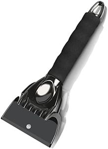 Karvipark Ice Scraper,Car Windscreen Frost & Snow Removal for Truck Pickup Windshield and Window (Black)