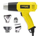 IBELL VORMIR HG18-40 Heat Gun with 4 Nozzles, 1800W, Dual Air Flow 250L / Min & 550L / Min