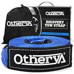 Recovery Tow Strap 3'' x 20 ft - Lab Tested 30,000lb Break Strength - Heavy Duty Draw String Bag Included - Triple Reinforced Protective Loop - Ensure Peace of Mind - Emergency Off Road Towing Rope