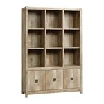 Sauder Cannery Bridge Office or Living Room Storage Wall Unit/Pantry cabinets, L: 48.31" x W: 15.59" x H: 71.97", Lintel Oak Finish