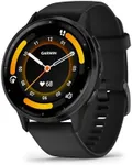 Garmin Venu 3, GPS Smartwatch, AMOLED Display, Advanced Health and Fitness Features, Up to 14 Days of Battery, Black