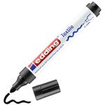 EDDING 4500 Textile T-Shirt Fabric Pen Black Marker Pen 2-3mm Line