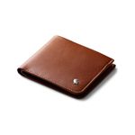 Bellroy Hide & Seek Wallet (Slim Leather Bifold Design, RFID Blocking, Holds 5–12 Cards with a Hidden Section) - Sienna