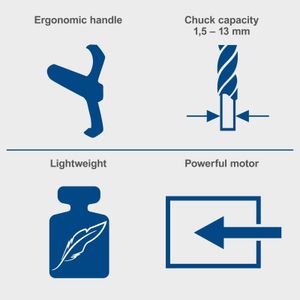 Scheppach DP55 Bench Pillar Drill – 710W, Digital Speed, Laser, 13mm Chuck