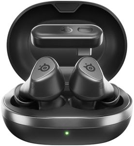 SteelSeries Arctis GameBuds™ for PlayStation - Wireless Gaming Earbuds - 2.4GHz + BT 5.3 - ANC/Transparency - IP55 Water Resistant - 40H Battery - Wireless Charging - PS5, PC, Switch, Mobile - Black
