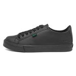 Kickers Youth Unisex Tovni Lacer Low-Top Trainers, School Shoes, Black, 3 UK