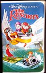 THE RESCUERS. WALT DISNEY CLASSIC. ORIGINAL VHS VIDEO IN CLAMSHELL CASE