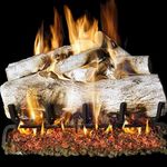 Peterson Real Fyre 24-inch Mountain Birch Gas Logs Only No B