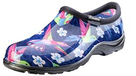 Sloggers Women's Waterproof Rain and Garden Shoe with Comfort Insole, Hummingbirds Pink, Size 8, Style 5117HUMPK08