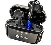 KLIM Pods V2 Wireless Headphones + Excellent Sound + Bluetooth Earphones with Mic + Sweat Resistant (IPX4) + Long-lasting Battery 24H + Quick Pairing