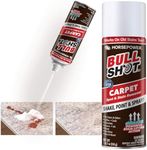 Bull Shot Carpet Spot & Stain Remover by Horsepower, AS-SEEN-ON-TV, Made In USA, Just Point & Spray, Stain-Lifting Foam-Action, Pet Stains & Odors, Coffee, Soda, Wine, Grease, New & Old Stains & More