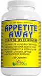 Appetite Away Diet / Weight Loss / Hunger Suppressant Supplement (30 Capsules)