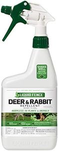 Liquid Fence Deer & Rabbit Repellent Ready-to-Use, 32-Ounce, White