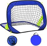 EVERRUSH Soccer Goal Pop Up Kids Toddler Soccer Goals Nets for Backyard Beach Soccer Training Net Mini Portable Foldable Football Goal Indoor Outdoor Lightweight Practice Soccer Net with Carry Bag