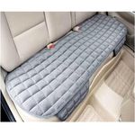 KeepCart Comfortable Ultra-Soft Memory Foam with Non-Slip Grip and Storage Pouch Car Seat Cover Cushion Sponge Front Rear,– Universal Fit, All-Season (Gray Rear 1PC)