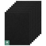 HRF-A300 Pre Filter A Replacement for Honeywell Air Purifier HPA300 Series, 8 Pack Precut Activated Carbon Pre-Filters Compatible with Honeywell Prefilter A