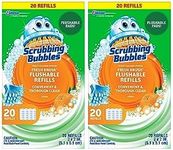 Scrubbing Bubbles Flushable Toilet 