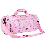 Wildkin Kids Ballerina Dance Bag for Boys and Girls, Duffel is The Perfect Size for Ballet Class and Dance Recitals, Patterns Coordinate with Our Backpacks and Lunch Boxes