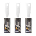 Korbond 3 Pack Lint Rollers – 147 Sticky Easy to Peel Paper Sheets - Suitable for ALL FABRIC TYPES White