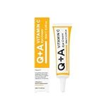 Q+A Vitamin C Eye Cream, a blend of Vitamin C, Cherry Extract, and Glycogen, to reinvigorate delicate skin, delivering an essential hit of moisture and antioxidants, 15ml