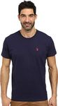 U.S. Polo Assn. Men's Crew Neck Small Pony T-Shirt, Classic Navy, XL