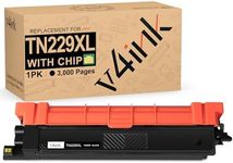 v4ink Compatible TN229XLBK Toner Replacement for Brother TN229XL Toner Cartridge High Yield Black Ink for Brother HL-L3220cdw HL-L3280cdw HL-L3295cdw HL-L3300cdw HL-8245cdw MFC-L3720cdw