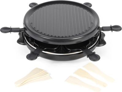 Giles & Posner Raclette Grill – 6-Person Electric Tabletop Grill