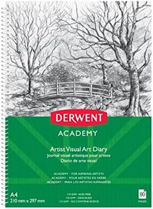 DERWENT R31130F Academy A4 Drawing Pad (80 Pages)